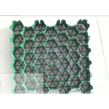 Plastik-Gitter / Plastik-Drainage und grünes schwarzes Gras-Gitter-Blatt-Form / Gras-Gitter-Form